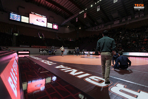 2019.01.25. Pittsburgh at VT. Wrestling.
