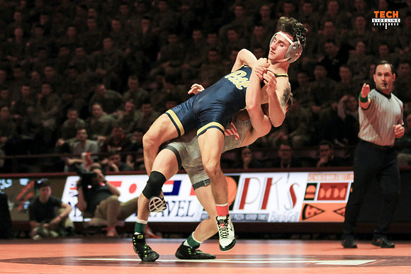 2019.01.25. Pittsburgh at VT. Wrestling.