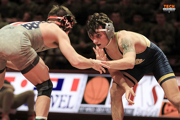2019.01.25. Pittsburgh at VT. Wrestling.