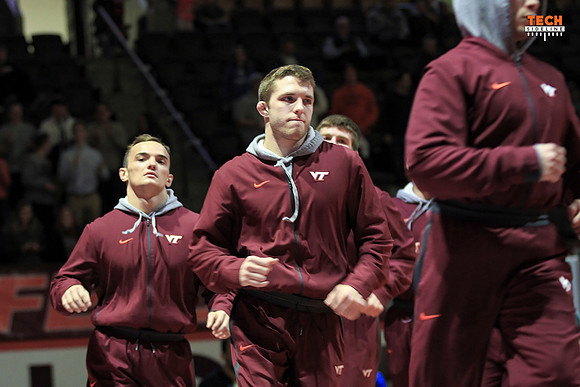2019.01.25. Pittsburgh at VT. Wrestling.