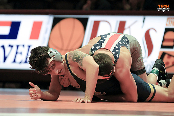 2019.01.25. Pittsburgh at VT. Wrestling.