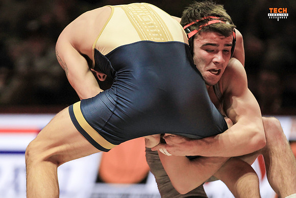2019.01.25. Pittsburgh at VT. Wrestling.