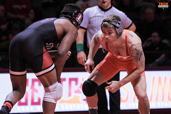 2017.11.04. Wrestling. Stanford at VT