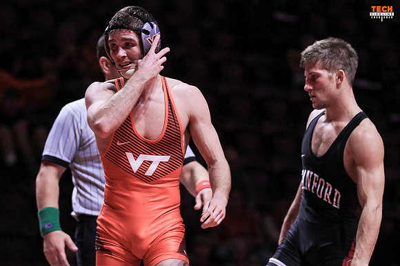 2017.11.04. Wrestling. Stanford at VT