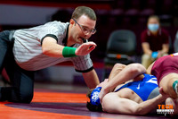 2022.02.04. WRE. Duke (Blue Devils) at Va Tech (Hokies). Virgini