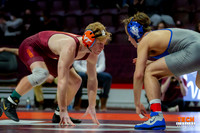 2022.02.04. WRE. Duke (Blue Devils) at Va Tech (Hokies). Virgini