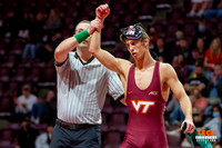 2022.02.04. WRE. Duke (Blue Devils) at Va Tech (Hokies). Virgini