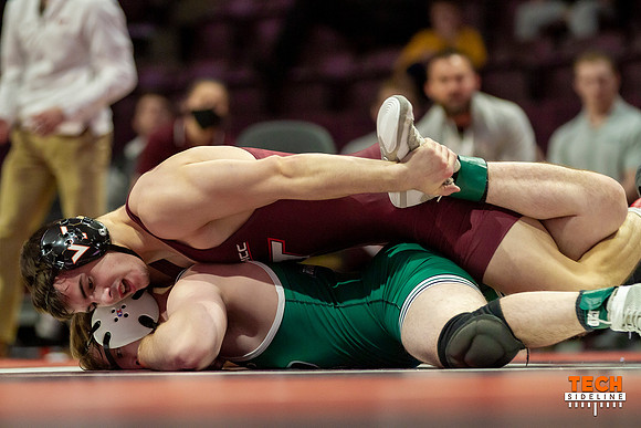 2022.01.09. WRE. Binghamton (Bearcats) at Va Tech (Hokies).