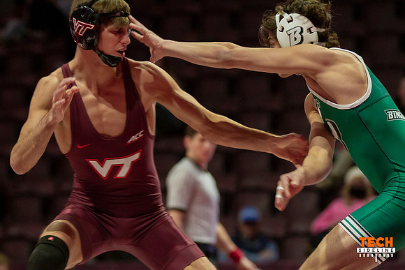 2022.01.09. WRE. Binghamton (Bearcats) at Va Tech (Hokies).