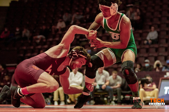2022.01.09. WRE. Binghamton (Bearcats) at Va Tech (Hokies).