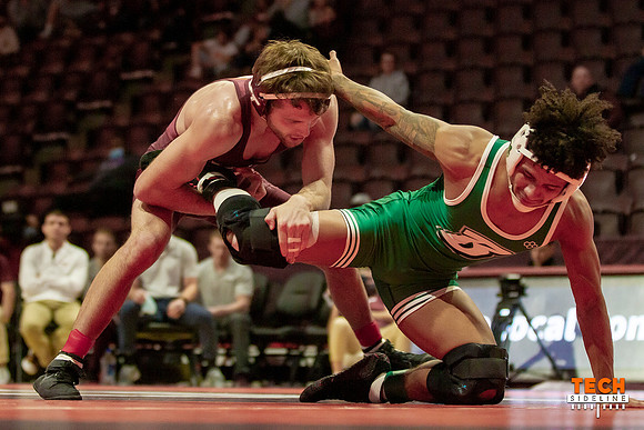 2022.01.09. WRE. Binghamton (Bearcats) at Va Tech (Hokies).