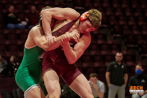 2022.01.09. WRE. Binghamton (Bearcats) at Va Tech (Hokies).