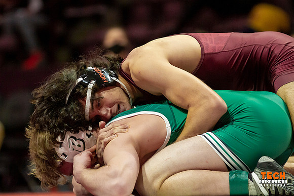 2022.01.09. WRE. Binghamton (Bearcats) at Va Tech (Hokies).