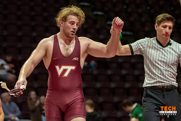 2022.01.09. WRE. Binghamton (Bearcats) at Va Tech (Hokies).