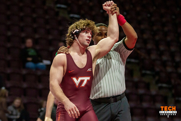 2022.01.09. WRE. Binghamton (Bearcats) at Va Tech (Hokies).