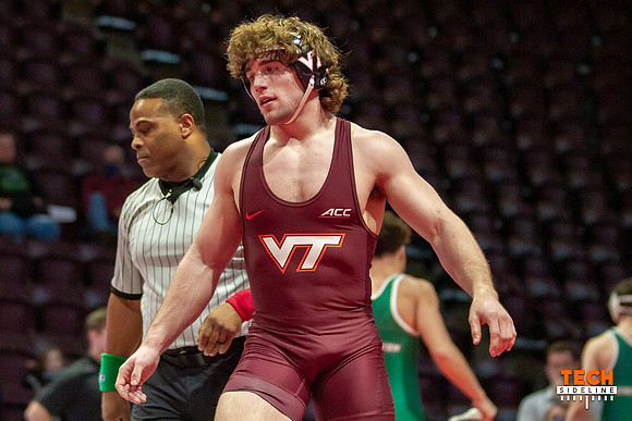 2022.01.09. WRE. Binghamton (Bearcats) at Va Tech (Hokies).