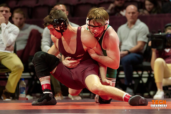 2022.01.09. WRE. Binghamton (Bearcats) at Va Tech (Hokies).