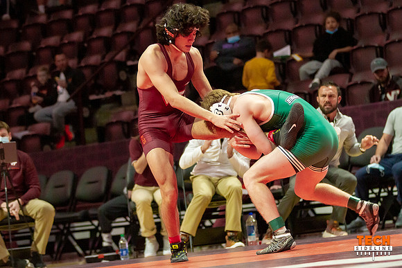 2022.01.09. WRE. Binghamton (Bearcats) at Va Tech (Hokies).
