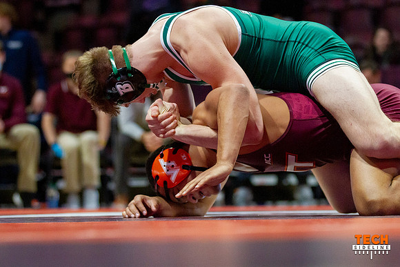 2022.01.09. WRE. Binghamton (Bearcats) at Va Tech (Hokies).