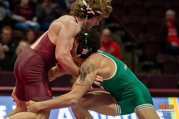 2022.01.09. WRE. Binghamton (Bearcats) at Va Tech (Hokies).