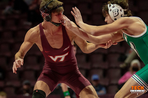 2022.01.09. WRE. Binghamton (Bearcats) at Va Tech (Hokies).