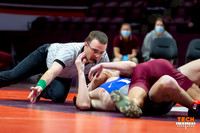 2022.02.04. WRE. Duke (Blue Devils) at Va Tech (Hokies). Virgini
