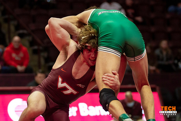 2022.01.09. WRE. Binghamton (Bearcats) at Va Tech (Hokies).