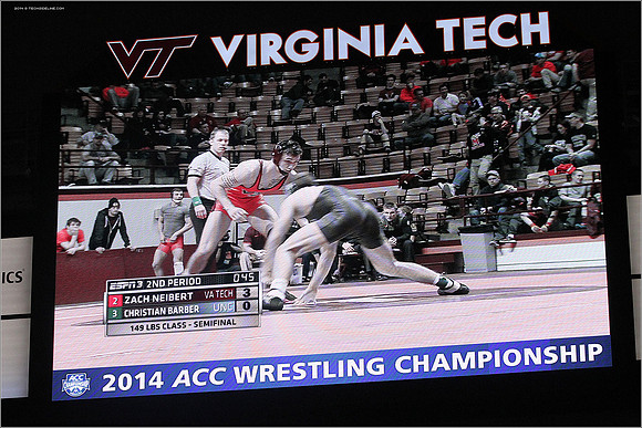 2014.03.08. Wrestling. ACC Championship.