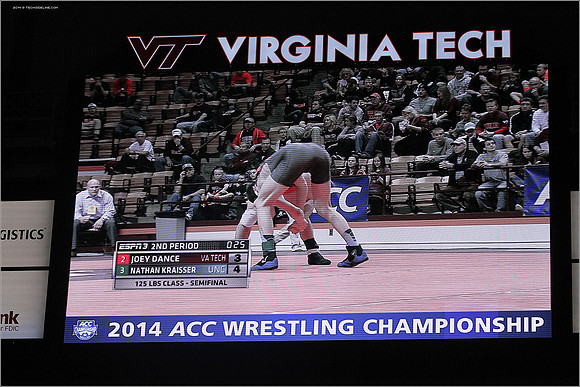 2014.03.08. Wrestling. ACC Championship.