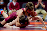 2022.02.04. WRE. Duke (Blue Devils) at Va Tech (Hokies). Virgini
