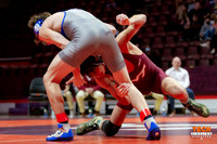 2022.02.04. WRE. Duke (Blue Devils) at Va Tech (Hokies). Virgini