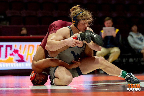 2022.01.09. WRE. West Virginia (Mountaineers, WVU) at Va Tech (H
