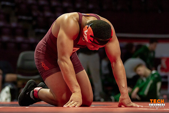 2022.01.09. WRE. Binghamton (Bearcats) at Va Tech (Hokies).
