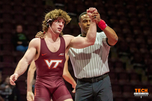 2022.01.09. WRE. Binghamton (Bearcats) at Va Tech (Hokies).