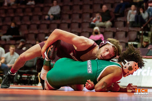 2022.01.09. WRE. Binghamton (Bearcats) at Va Tech (Hokies).