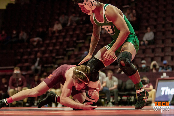 2022.01.09. WRE. Binghamton (Bearcats) at Va Tech (Hokies).