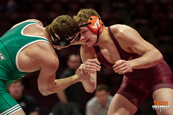 2022.01.09. WRE. Binghamton (Bearcats) at Va Tech (Hokies).