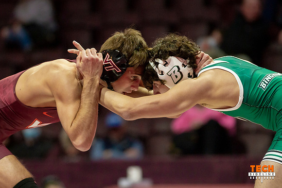 2022.01.09. WRE. Binghamton (Bearcats) at Va Tech (Hokies).