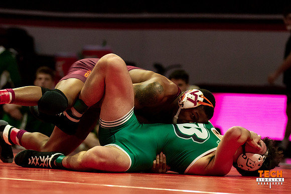 2022.01.09. WRE. Binghamton (Bearcats) at Va Tech (Hokies).