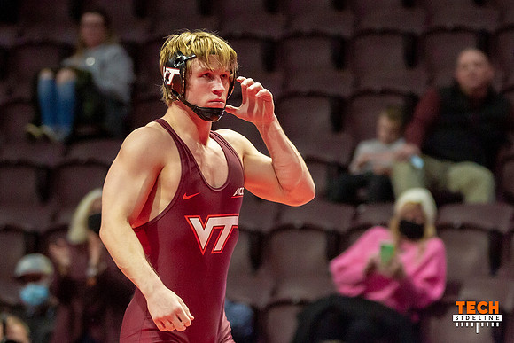 2022.01.09. WRE. Binghamton (Bearcats) at Va Tech (Hokies).