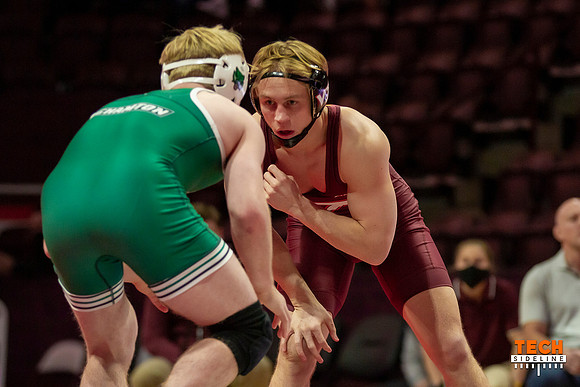 2022.01.09. WRE. Binghamton (Bearcats) at Va Tech (Hokies).