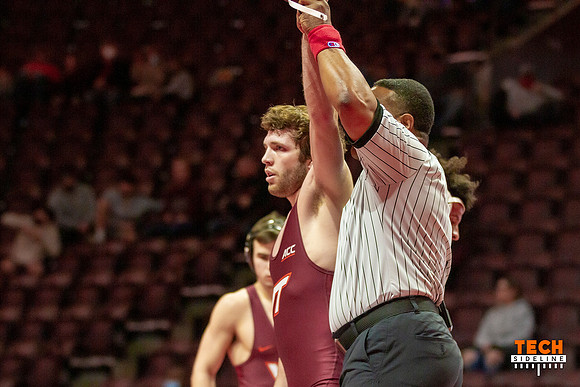 2022.01.09. WRE. Binghamton (Bearcats) at Va Tech (Hokies).