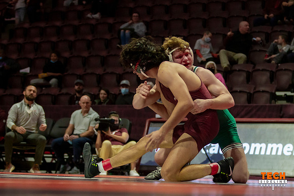 2022.01.09. WRE. Binghamton (Bearcats) at Va Tech (Hokies).