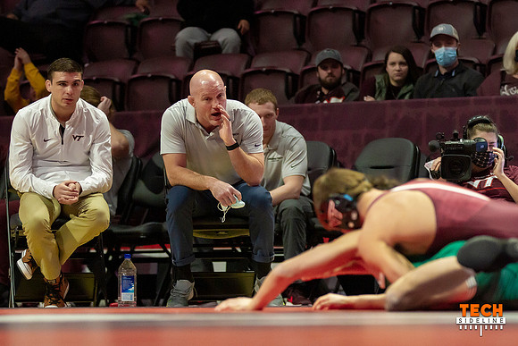 2022.01.09. WRE. Binghamton (Bearcats) at Va Tech (Hokies).