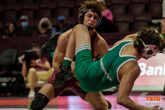 2022.01.09. WRE. Binghamton (Bearcats) at Va Tech (Hokies).