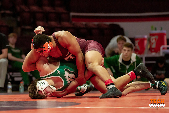 2022.01.09. WRE. Binghamton (Bearcats) at Va Tech (Hokies).