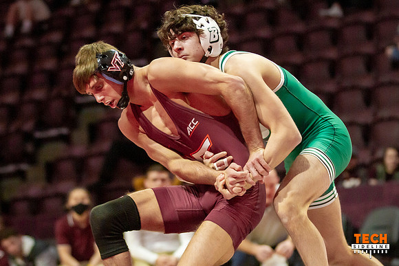 2022.01.09. WRE. Binghamton (Bearcats) at Va Tech (Hokies).