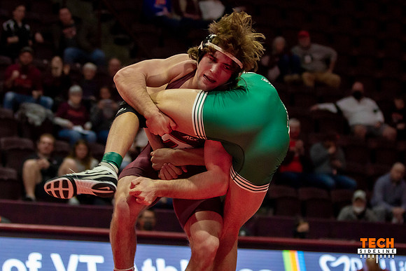 2022.01.09. WRE. Binghamton (Bearcats) at Va Tech (Hokies).