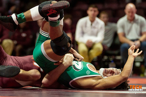 2022.01.09. WRE. Binghamton (Bearcats) at Va Tech (Hokies).