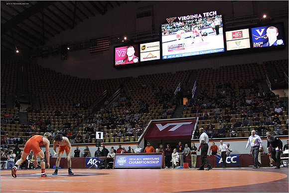 2014.03.08. Wrestling. ACC Championship.